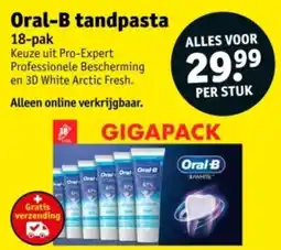 Kruidvat Oral-B tandpasta aanbieding