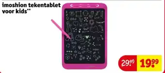 Kruidvat imoshion tekentablet voor kids aanbieding