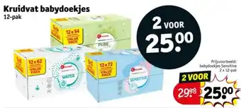Kruidvat Kruidvat babydoekjes aanbieding