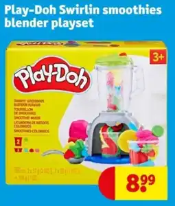 Kruidvat Play-Doh Swirlin smoothies blender playset aanbieding
