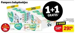 Kruidvat Pampers babydoekjes aanbieding