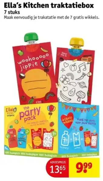 Kruidvat Ella's Kitchen traktatiebox aanbieding