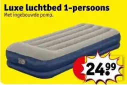 Kruidvat Luxe luchtbed 1 persoons aanbieding