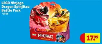 Kruidvat Lego Ninjago Dragon Spinjitzu Battle Pack aanbieding