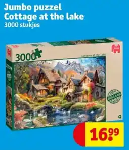 Kruidvat Jumbo Puzzel Cottage at the Lake aanbieding