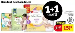 Kruidvat Kruidvat NewBorn luiers aanbieding