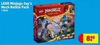 Kruidvat Lego Ninjago Jay's Mech Battle Pack aanbieding