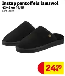 Kruidvat Instap pantoffels lamswol aanbieding