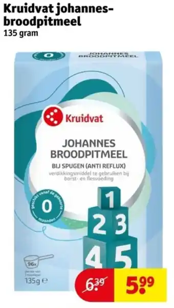 Kruidvat Kruidvat Johannesbroodpitmeel aanbieding