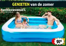 Kruidvat Familiezwembad L aanbieding