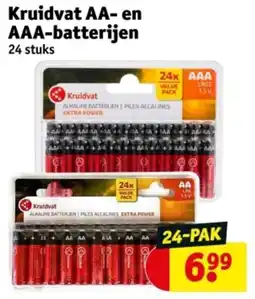 Kruidvat Kruidvat AA en AAA batterijen aanbieding