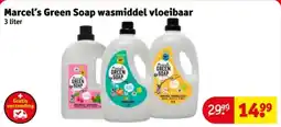 Kruidvat Marcel's Green Soap wasmiddel vloeibaar aanbieding