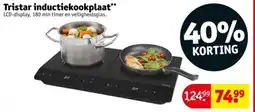 Kruidvat Tristar Inductiekookplaat aanbieding