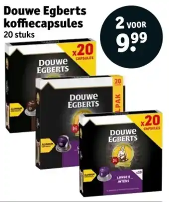 Kruidvat Douwe Egberts koffiecapsules aanbieding