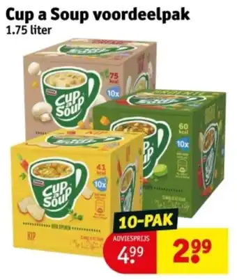 Kruidvat Cup a Soup voordeelpak aanbieding