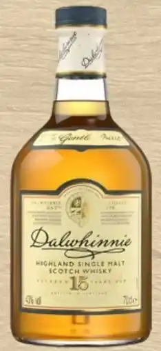 Mitra Dalwhinnie 15 Yrs Malt aanbieding