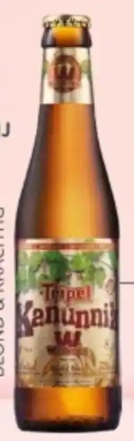 Mitra Wilderen Kanunnik Tripel aanbieding