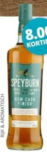 Mitra Speyburn Rum Cask aanbieding