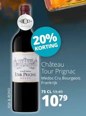 Mitra Château Tour Prignac Medoc Cru Bourgeois aanbieding