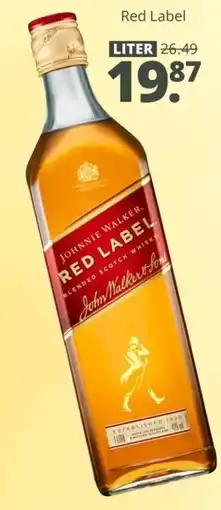 Mitra Johnnie Walker Red Label aanbieding