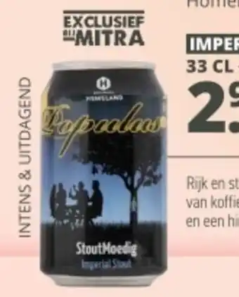 Mitra Populus 6921 StoutMoedig by Homeland aanbieding