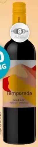 Mitra Temporada Malbec aanbieding