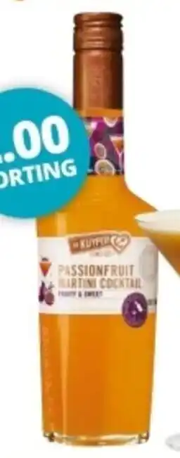 Mitra De Kuyper Passionfruit Martini Cocktail aanbieding