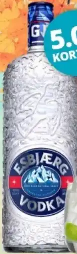 Mitra Esbjærg Vodka aanbieding