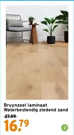 GAMMA Bruynzeel laminaat Waterbestendig ziedend zand aanbieding