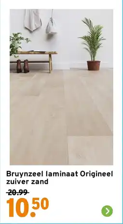 GAMMA Bruynzeel laminaat Origineel zuiver zand aanbieding