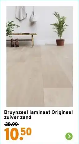 GAMMA Bruynzeel laminaat Origineel zuiver zand aanbieding