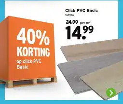 GAMMA Click PVC Basic aanbieding
