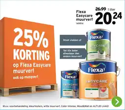 GAMMA Flexa Easycare muurverf aanbieding