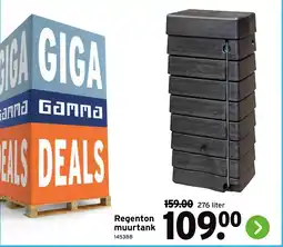 GAMMA Regenton muurtank aanbieding