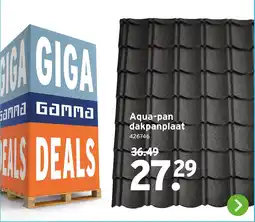 GAMMA Aqua-pan dakpanplaat aanbieding