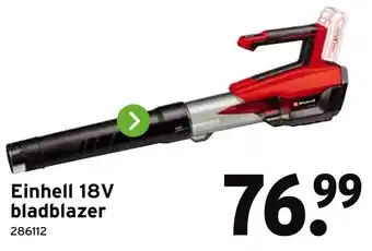 GAMMA Einhell 18V bladblazer aanbieding