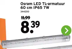 GAMMA Osram LED TL-armatuur IP65 7W aanbieding