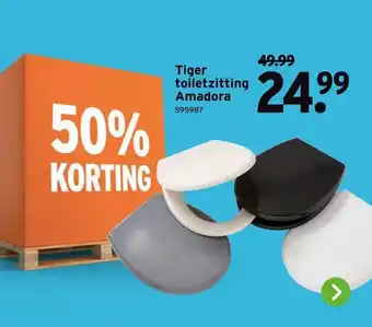 GAMMA Tiger toiletzitting Amadora aanbieding