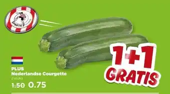 PLUS PLUS Nederlandse Courgette aanbieding