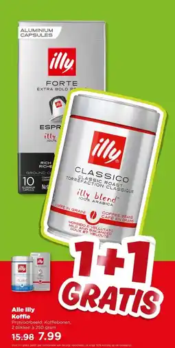 PLUS Alle Illy Koffie aanbieding