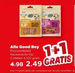 PLUS Alle Good Boy aanbieding