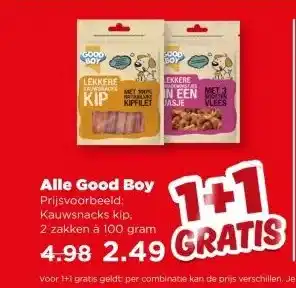 PLUS Alle Good Boy aanbieding