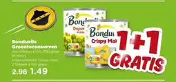 PLUS Bonduelle Groenteconserven aanbieding