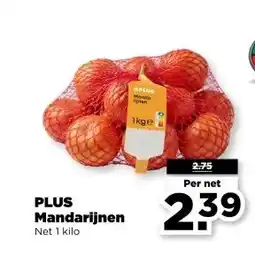 PLUS PLUS Mandarijnen aanbieding