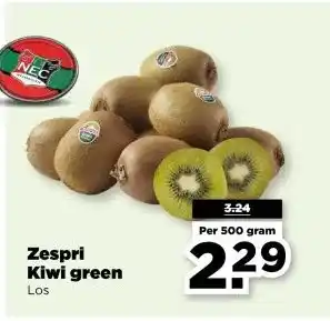 PLUS Zespri Kiwi green aanbieding
