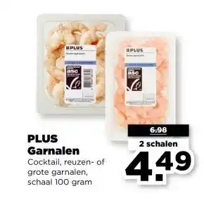 PLUS PLUS Garnalen aanbieding