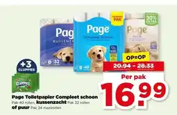 PLUS Page Toiletpapier Compleet schoon aanbieding
