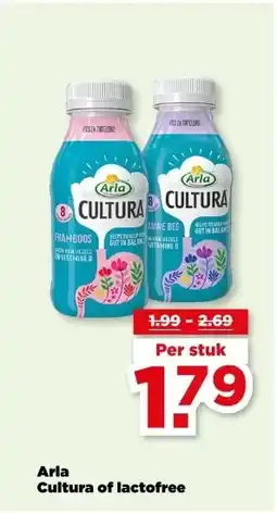 PLUS Arla Cultura of lactofree aanbieding
