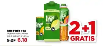 PLUS Alle Fuze Tea aanbieding