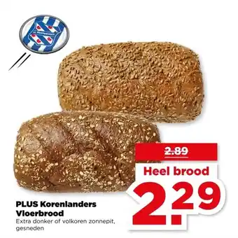 PLUS PLUS Korenlanders Vloerbrood aanbieding